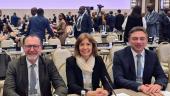 Délégation luxembourgeoise:  Georges Engel, Diane Adehm, Fred Keup